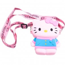 Детская силиконовая сумочка Hello Kitty 13*10*3 см Розовый HP-55-1P