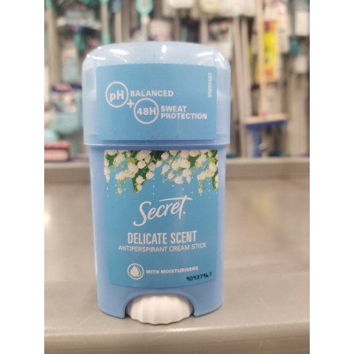 Дезодорант кремовый Secret Platinum Delicate 40мл.