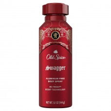Мужской дезодорант-спрей для тела Old Spice без алюминия, защита от запаха 24/7, Swagger 144 г Мужской дезодорант-спрей для тела Old Spice без алюминия, защита от запаха 24/7, Swagger 144 г
