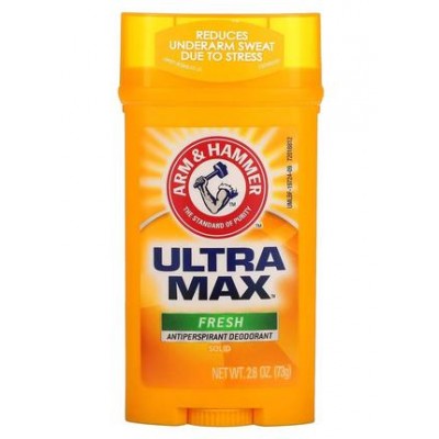 Твердый дезодорант-антиперспирант для мужчин,Arm & hammer ultramax со свежим ароматом 73 г