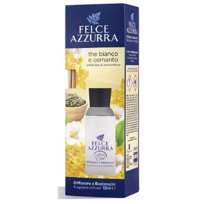 АРОМАТИЧНИЙ ДИФУЗОР З ПАЛИЧКАМИ FELCE AZZURRA DEOD DIFFUSORE BASTONCINI THE BIANCO OSMANTO