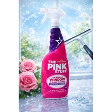 Средство для мытья окон и зеркал, Cпрей для мытья окон Stardrops The Pink Stuff  Window&Glass Cleaner 750мл