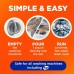 Порошок для очистки стиральных машин Tide Washing Machine Cleaner with OXI 75 г, средство для очистки и удаления запахов (1 пакет)
