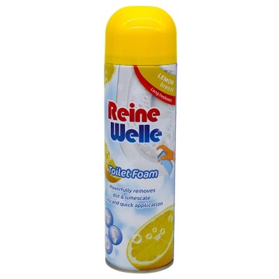 Чистящая пена для унитаза Reine Welle Lemon Breeze 500 мл – свежесть лимона и идеальная чистота