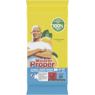 Чистящие салфетки Mr Proper Citrus Упаковка из 60 шт.