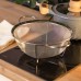 Дуршлаг с двумя ручками 20 см мелкоячеистая сетка из нержавеющей стали HP-19-2-20CM