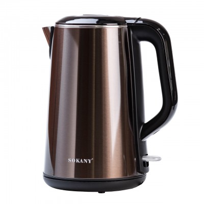 Электрочайник Sokany SK2203 2.2 л коричневый
