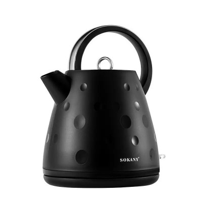 Электрочайник Sokany SK1033B 1.7 литра бесшумный 1850 Вт Черный