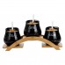 Набор для сыпучих продуктов керамический 3 шт по 500 мл HP1244 Набор для сыпучих продуктов керамический 3 шт по 500 мл HP1244