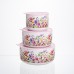 Контейнеры для еды фарфоровые Flowers 9,5/13/15 см Yiwu TS-3P-2