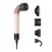 Фен стайлер Super Hairdryer мультистайлер 1600 Вт прибор для волос с холодным горячим воздухом 4 насадки Розовый HP-3P
