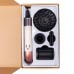 Фен стайлер Super Hairdryer мультистайлер 1600 Вт прибор для волос с холодным горячим воздухом 4 насадки Розовый HP-3P