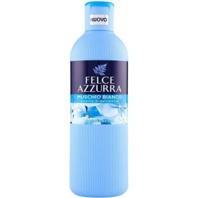 Гель для душа и пена для ванны Felce Azzurra Muschio Bianco 650 мл