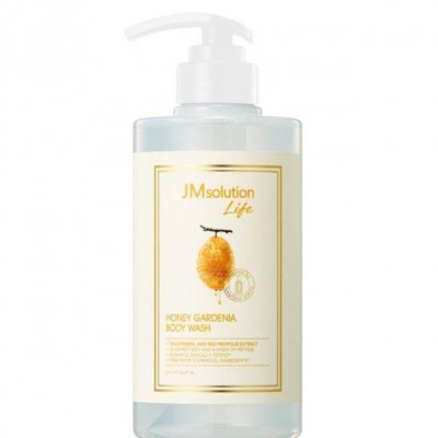 Гель для душа с цветочным ароматом и медовыми экстрактами JMSOLUTION LIFE HONEY GARDENIA BODY WASH 500ml