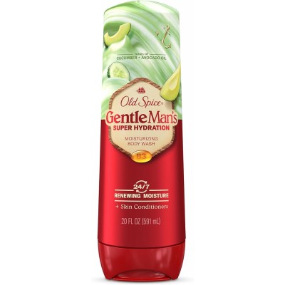 Гель для душу Old Spice GentleMan's Blend Super Hydration Body Wash, Cucumber + Avocado oil 591мл