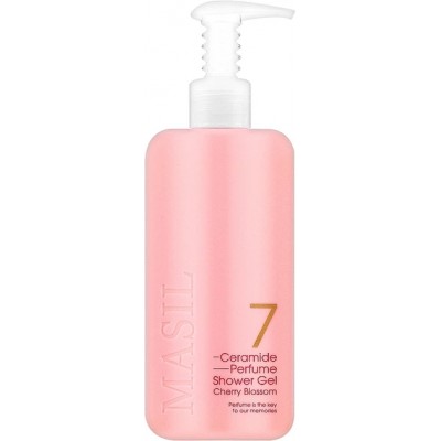 Гель для душа с ароматом цветущей вишни - Masil 7 Ceramide Perfume Shower Gel Cherry Blossom 300ml