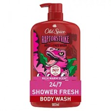 Гель для душа Old Spice RaptorStrike Body Wash для мужчин, свежий древесно-цитрусовый аромат, 987 мл (США)