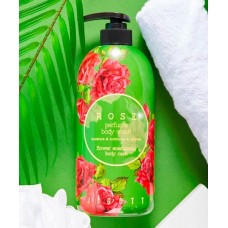 Парфюмерный гель для душа с розой - Jigott Rose Perfume Body Wash, 750 мл