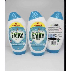 Гель для стирки Fairy Non Bio Sensitive Skin, 1485 мл, 45 стирок, для чувствительной кожи, Великобритания