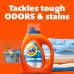 Гель для стирки Tide Ultra ODOR + OXI Liquid Laundry Detergent 4,37 л, 105 стирок, против запахов и сложных пятен