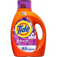Гель для стирки Tide Ultra Febreze Liquid Laundry Detergent 2,72 л, 65 стирок, жидкое средство против пятен и неприятных запахов Гель для стирки Tide Ultra Febreze Liquid Laundry Detergent 2,72 л, 65 стирок, жидкое средство против пятен и неприятных запахов