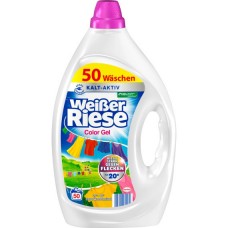 Гель для стирки Weißer Riese Color Gel для цветного белья, 2.25 л, 50 стирок, Германия