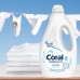 Гель для стирки Coral White+ 1,15 л, 23 стирки, жидкое средство для белого и светлого белья