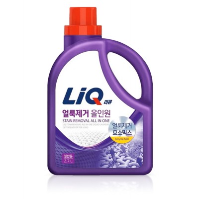 Гель для стирки LIQ Stain Removal Enzyme Mix, Универсальное средство для стирки и удаления пятен 2,7 л.