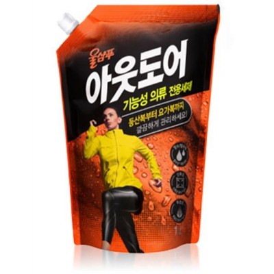 Жидкое моющее средство Wool Shampoo Out Door 1л мягкая упаковка