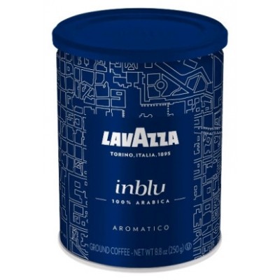 Кофе Lavazza ESPRESSO InBlue 250g M Италия (железная банка, 100% Арабика)
