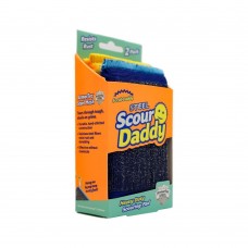 Губка для чистки Scrub Daddy Scour Steel Commercial Grafe Grime Fighter, 2 шт