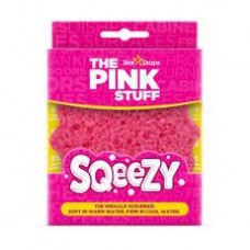 Универсальная губка-скраббер The Pink Stuff, 1 шт, для уборки кухни, ванной и дома