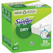 Салфетки сухие антистатические Swiffer Dry Mop 40 шт. 21X26 CM