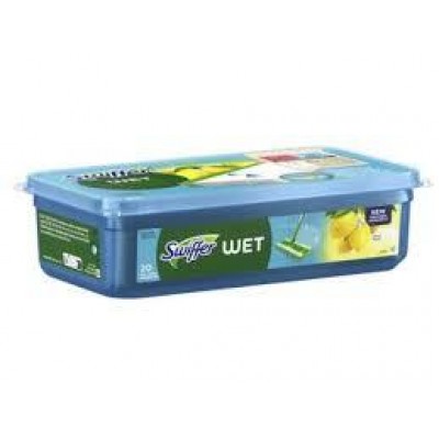 Влажные салфетки для пола Swiffer Sweeper Wet Refills Citrus, 20 шт — Эффективная чистка и свежий аромат