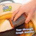 Губка для чистки Scrub Daddy Scour Steel Commercial Grafe Grime Fighter, 2 шт