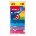 Тряпки для уборки Vileda Panno Microfibra Colors 8 шт, универсальные салфетки из микрофибры для дома
