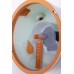 Набор для уборки швабра с отжимом 119 (см) и ведром 7 (л) профессиональная швабра с ведром Голубой HP-35015-45