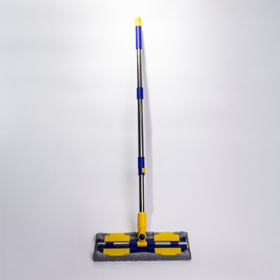 Швабра с телескопической ручкой и 2 съемными насадками Yiwu HP-35015-77