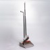 Набор для уборки веник + совок, серый Yiwu HP-35015-70G