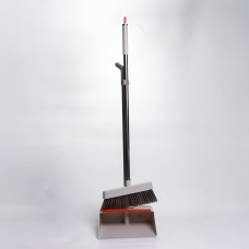 Набор для уборки веник + совок, серый Yiwu HP-35015-70G
