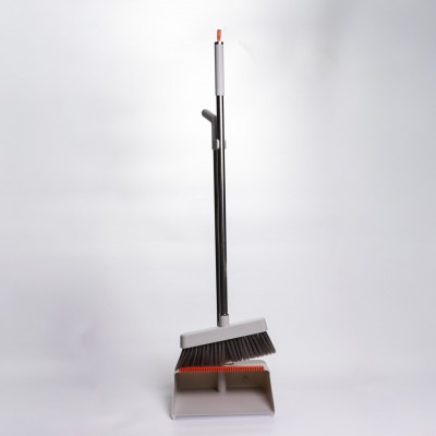 Набор для уборки веник + совок, серый Yiwu HP-35015-70G
