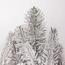 Искусственный подсвечник венок Новогодний с декором заснеженнй на 1 свечу SOK-O-4