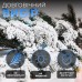 Искусственная хвойная гирлянда 1 м заснеженная Премиум TD-BRNCHSN1