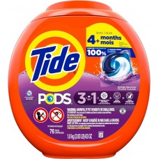 Капсулы для стирки Tide Spring Meadow 3 in 1 Pods 76 шт — Капсулы для стирки для холодной воды, мощное удаление пятен
