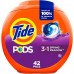 Капсулы для стирки Tide 3 in 1 Spring Meadow Pods универсальный, Профессиональная стирка в холодной воде 42шт