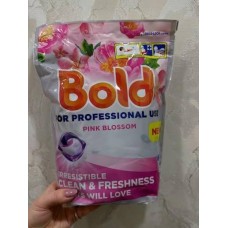 Капсулы для стирки Bold Professional All-in-One Pink Blossom, 50 шт., универсальные, профессиональная серия