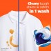 Капсулы для стирки Tide PODS 4 in 1 Plus Downy 57 шт, стиральное средство, пятновыводитель, защита цвета и свежесть