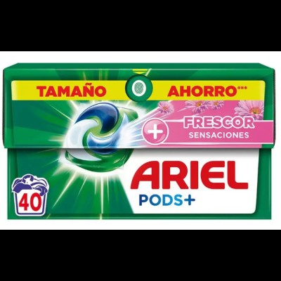Капсулы для стирки Ariel Power Capsules UNIVERSAL FRESCOR цветочная свежесть 4in1 1092гр. 40 стирок