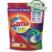 Гелевые капсулы для стирки цветного белья Gama Color 4 в 1, 60 капсул (до 60 стирок)