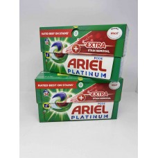 Капсулы для стирки Ariel All-in-1 Platinum + Extra Stain Removal, 34 шт, для белого и цветного белья